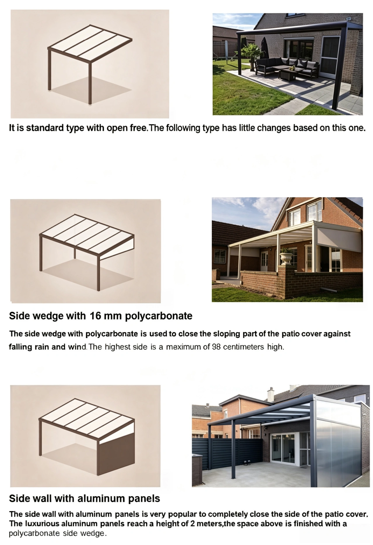 Aluminum Veranda Sunroom