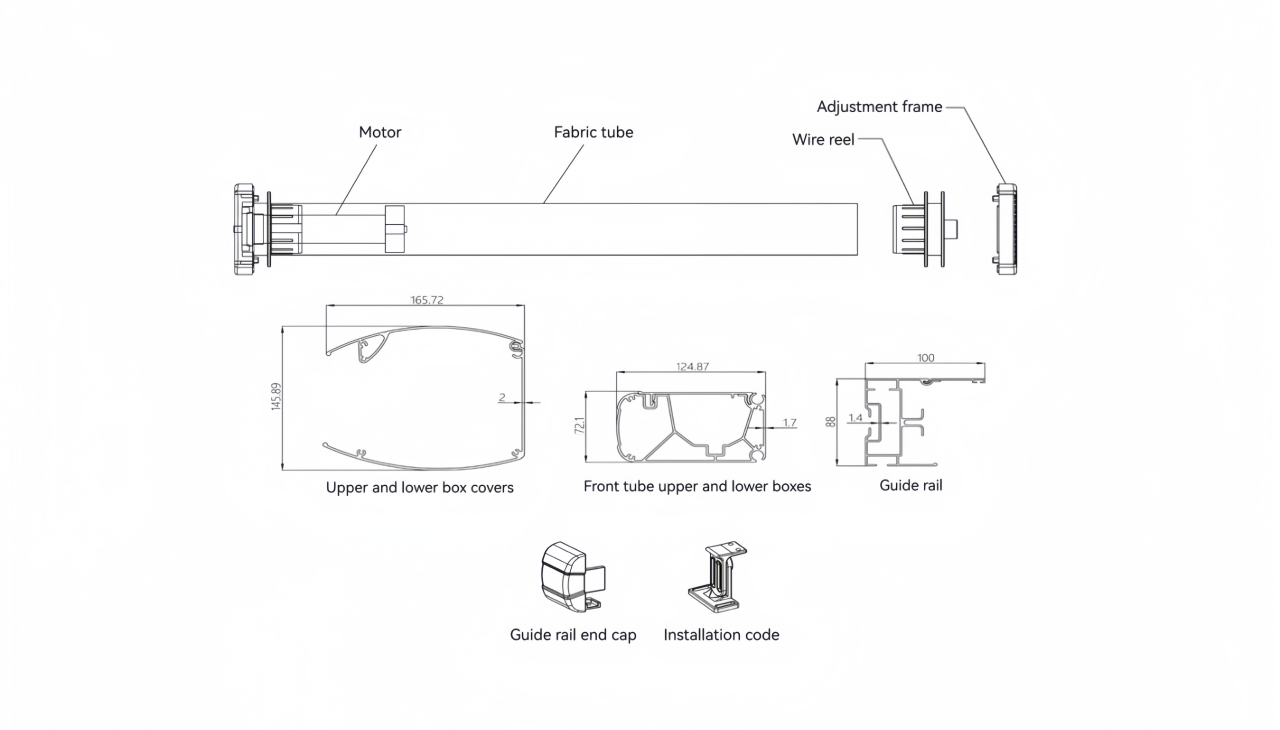 Horizontal Conservatory Awning