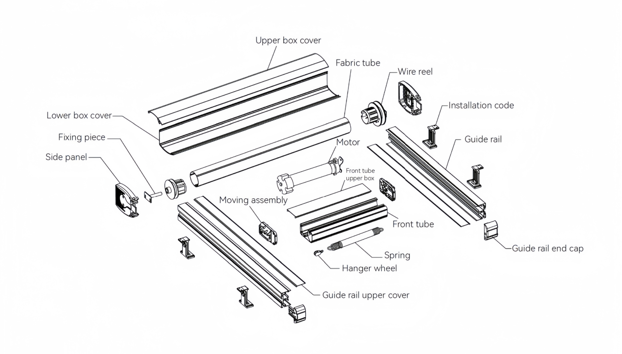 Horizontal Conservatory Awning