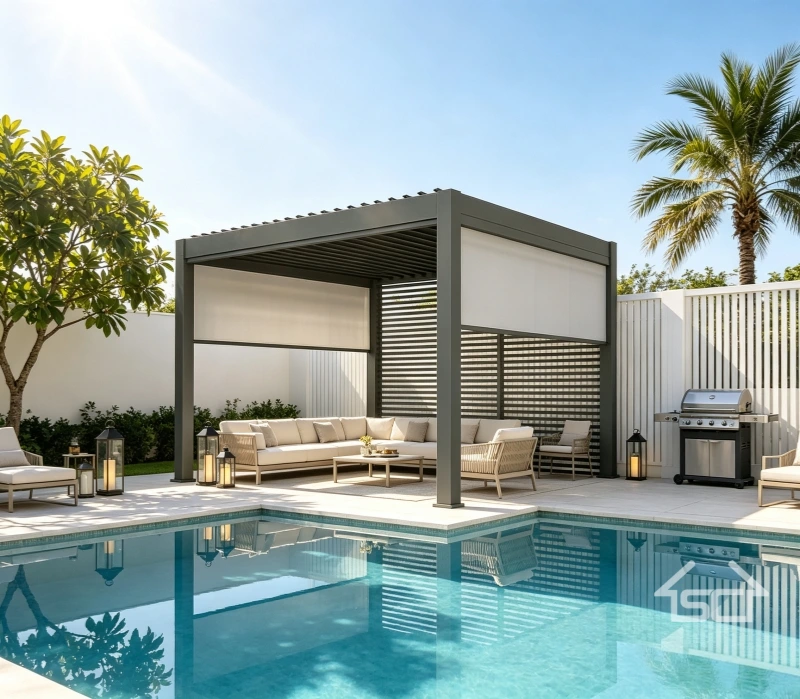 Motorized Waterproof Pergola