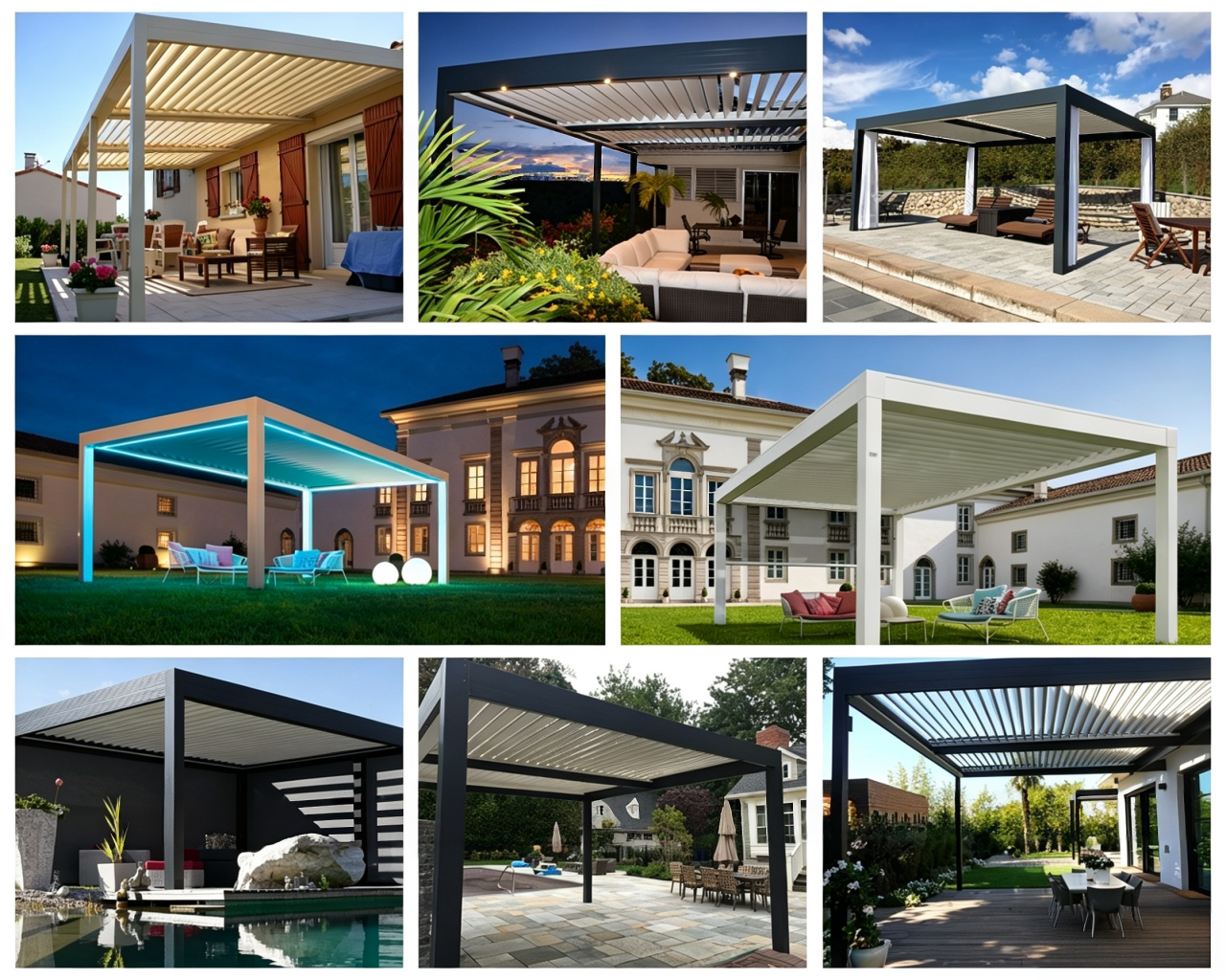 Bioclimatic Pergola Aluminium