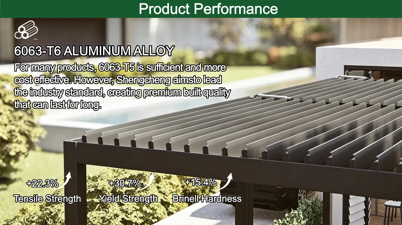 6063‑T6 Aluminum Alloy