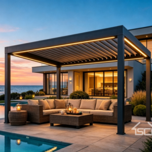 Motorized Louvered Pergola