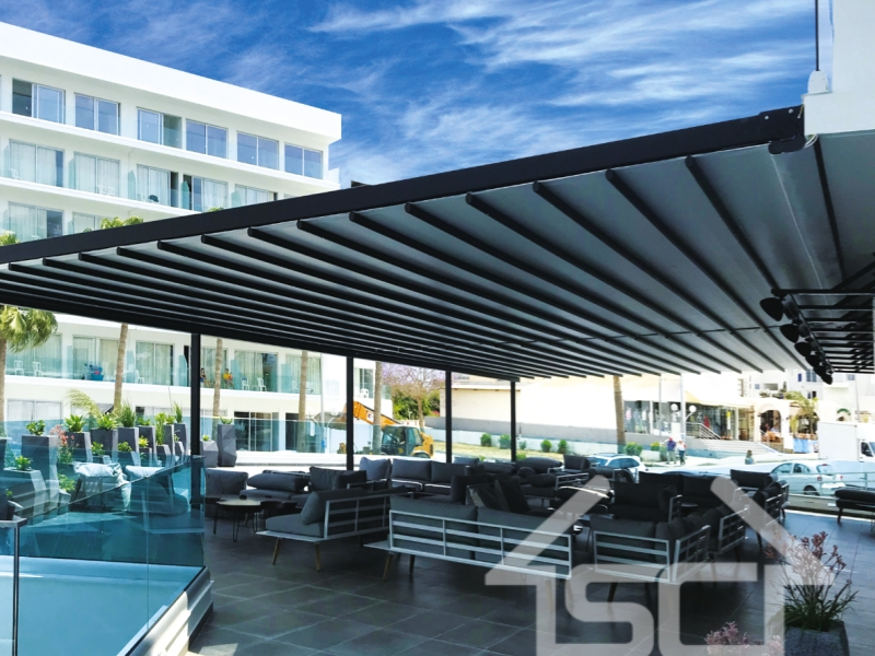 Retractable Roof Awning