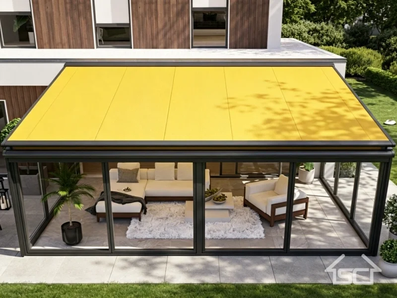 Horizontal Conservatory Awning