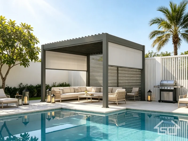 Motorized Waterproof Pergola