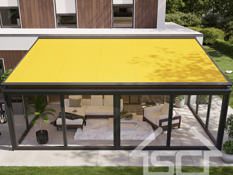 Horizontal Conservatory Awning