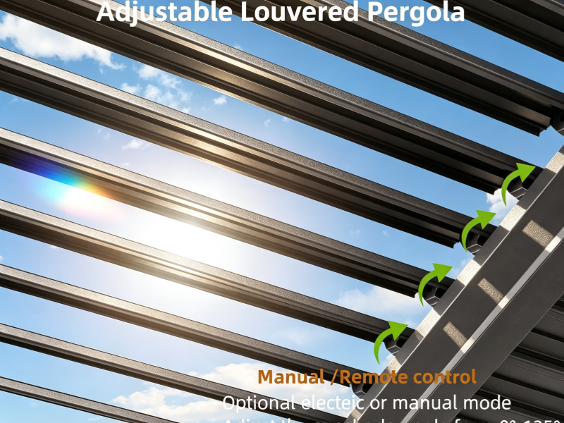 Bioclimatic Pergola Aluminium